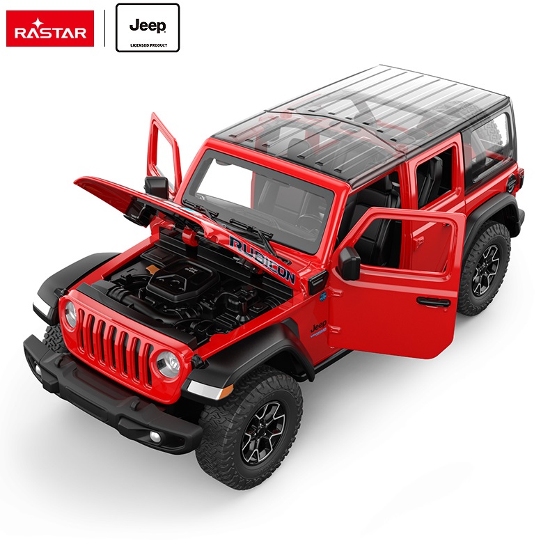 Die cast 1:24 Jeep Wrangler Rubicon 4xe